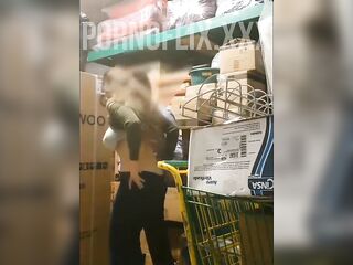 Busty fucks employee of Bodega Aurrera