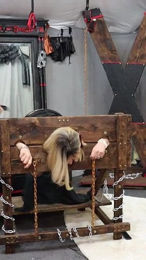 Mistress Has Found a Way to Stop Sissy From Playing