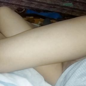 In My Horny Bed Without Underpants Do You Like My Legs?