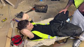 Chav Twink Vs 3 Big Cocks & Covered in 3 Huge Loads