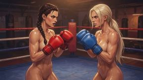 Female Boxing Stories #5: Oiled Canvas Confessions