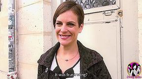 Big Ass Short Hair Brunette Gets Hardcore Dp