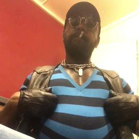 Black Muscle Compilation Geared in Latex Leather Rubber & Denim