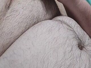 Playing with my chubby ramrod and groaning for u with ejaculation