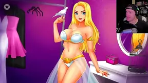 Horny Catgirl Faps CEO In Doggy Style Until He Blows His Load