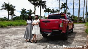 286 B - AzTea & Elsa picnic revving full pedal cam