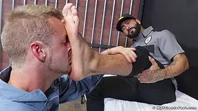 Prison Guard Rikk Worshiped - Rikk