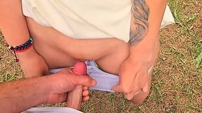 Horny Hoe Begs For Deep Creampie Pound In Risky Outdoor Fuck