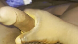 Pipe, masturbation, noir, pipes, masturbation, bites, fantasme – Film POV fait maison d'ours amateurs se faisant sodomiser, grosse bite BBC