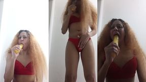 feitiche natural hair pussy big clitoris 1/6