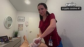 Eva Keks - Client Cums Twice During Sexy Massage Session