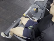 I discover a faggot disrespecting me in the gym bathroom