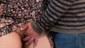 A Stranger Rubbed Mu Pussy in the Subway