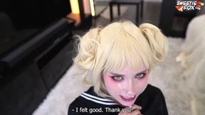 Sexy Cosplay Babe Deepthroats Big Dick Until Facial Cumshot