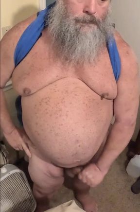 Mature Daddy Bear Is Horny