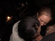 Homeless Girls Blow Me Near the Fire on a Cold Night