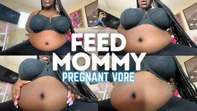 VORE Pregnant Mommy FEED ME - digesting - swallow - giantess - voregiantess - Roleplay - femaledomination - bellyfetish - bellybutton - pregnantfetish