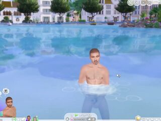 Sexy Thai chap Pravat Jacks Off in the Tomarani Sea and Cums