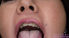 [Premium Edition] Hana Mochizuki - Showing inside cute girl's mouth, chewing gummy candys, sucking fingers, licking and sucking human doll, and chewing dried sardines mout-192-PREMIUM - MOV ---