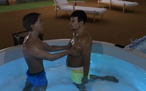 My Stepbrother 's Wife #47 - John Fondled Alan's Tits