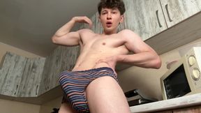 College Boy Gets So Horny And Destroys His Tight Underwear