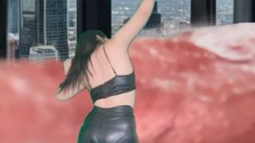 Giant Jay Fucks His Tiny Ex In Her Tiny Apartment