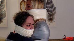 Dakkota and Gen - Two Girls, One Pole and Lots Of Tape! (MP4 Format)