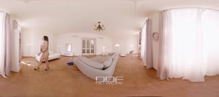 DDF Network VR - Stunning Euro Babe Zafira 360 Video Striptease