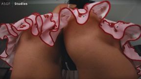 Chicana up skirt cherry tease pt 2 - MOV