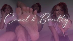“Cruel And Bratty” [GIANTESS + FEET]