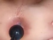 Boyfriend Anal Beads Me
