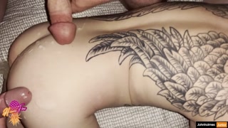 Ananas Films Star Michaela McKenzie Fucks a fan from vancouver 2 huge cum load on nice ass