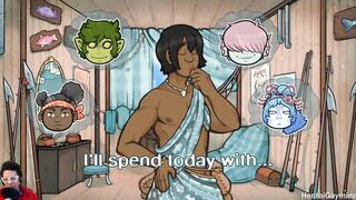 Hentai Gayming and his best friend get oiled up for a steamy yaoi game of tentacles and dick