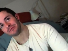 Amateur hunks solo jerk