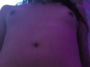 Succubus trans girl riding her girlfriend's dick