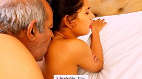 Stepdaughter Caught Having Sex with Her Elder Stepdad, Video Goes Viral (hindi Audio)