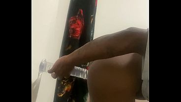 Late night urges for huge dildo with thong to the side on Gay Ebony Ass