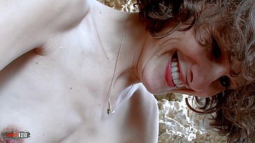 Nasty milf very rude when she is assfucked