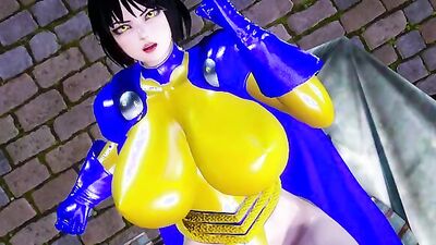 Watch the Heroine Cometstar 2 get her big ass pounded and take a cumshot in the end!