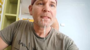 Mr Guru Get Sucked of. Bodybuilder Friend Cum