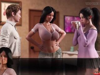 Treasure of Nadia- Gameplay - Roleplay - 53-55 - Masturbation, Roleplay threesome