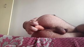 Comforting a Needy Hairy Ass With Toys in Gay Solo Action
