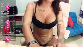 TS Angelique Monroe - Webcam show from October 16, 2024