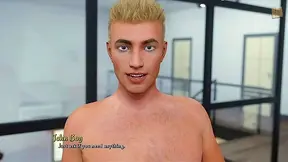 Blonde Bombshell Teacher Tempts Studious Boy in Steamy Campus Fantasy