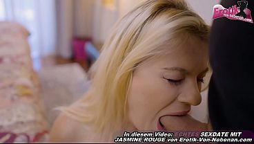 Hot German MILFs romantic home POV fuck