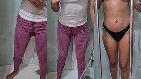 pissing for a fan - he requested a custom video - i love to pee clothed!