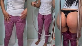 pissing for a fan - he requested a custom video - i love to pee clothed!
