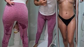 pissing for a fan - he requested a custom video - i love to pee clothed!