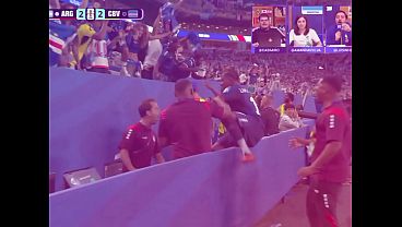 A Argentina levou com o Cabo