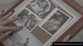 Asian tgirl aggressively plows her lover's tight butt